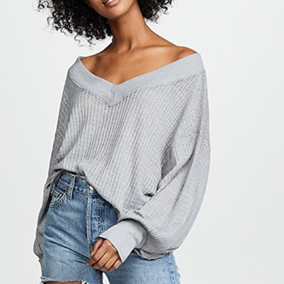 Free People Tops - NWT Free People South Side Thermal Top